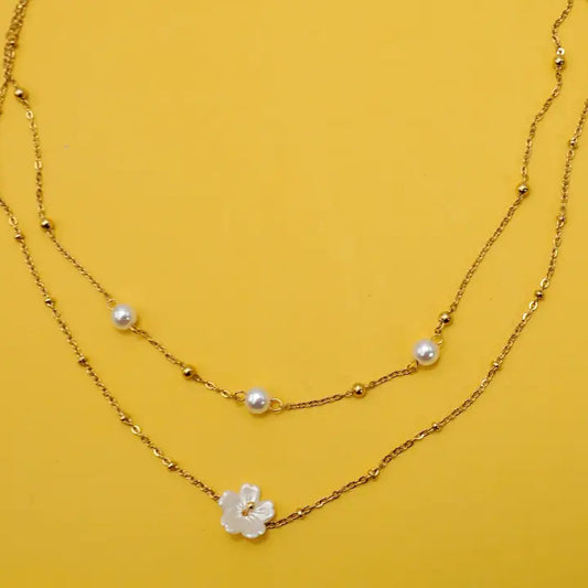 Stainless Steel Layered Necklace