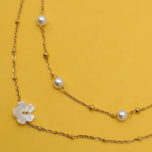 Stainless Steel Layered Necklace