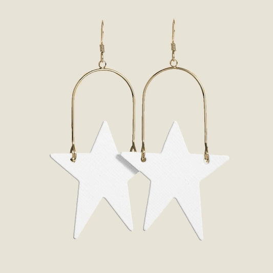 Fresh White Superstars - Nickel & Suede