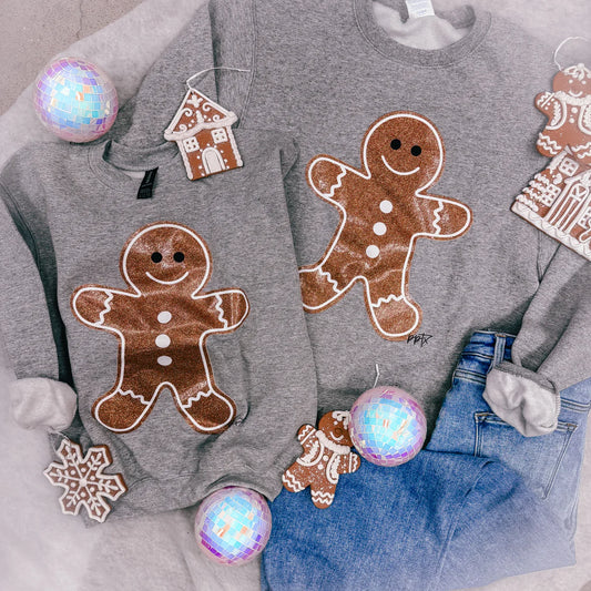 YOUTH Glitter Gingy Crewneck