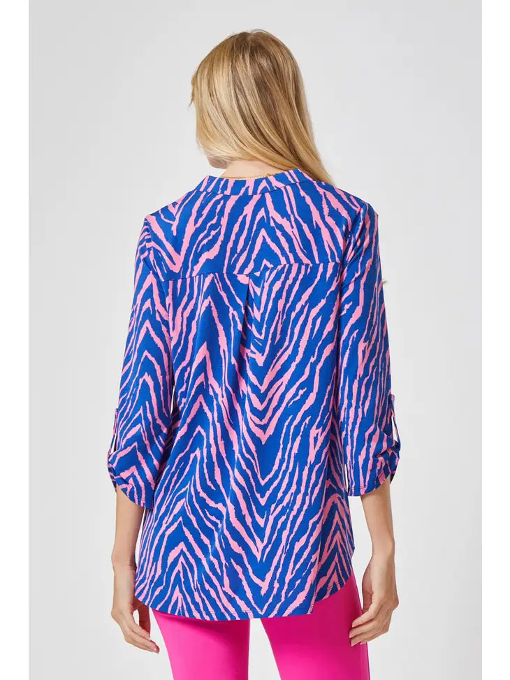 The Lizzy print top