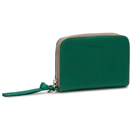 CONSUELA Zippy Wallet, Teal