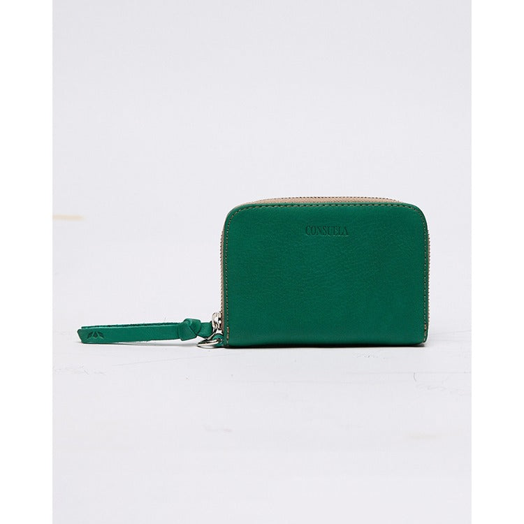 CONSUELA Zippy Wallet, Teal