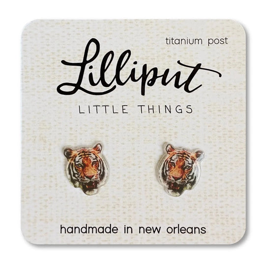 Little Tiger earrings