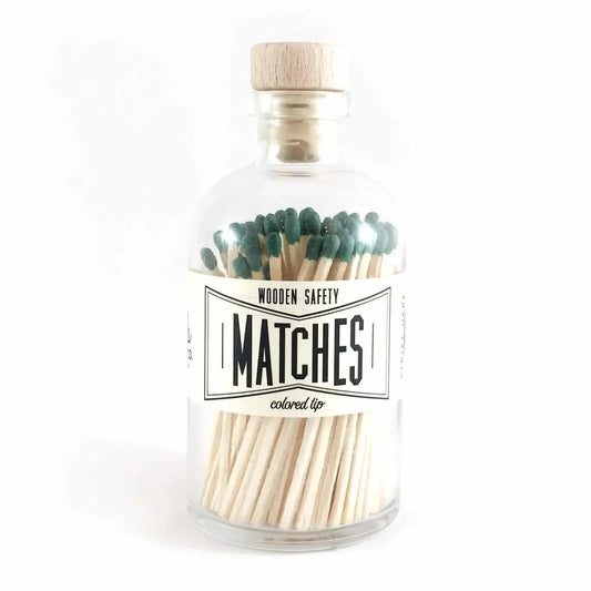 Vintage Apothecary Olive Green Matches