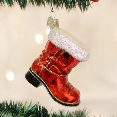Old World Santa Boot