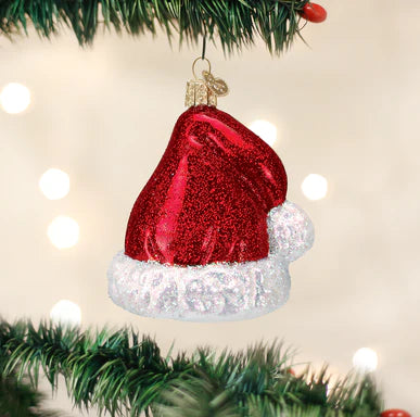 Old World Santa's hat ornament